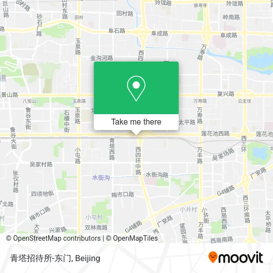 青塔招待所-东门 map