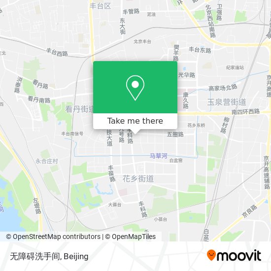 无障碍洗手间 map