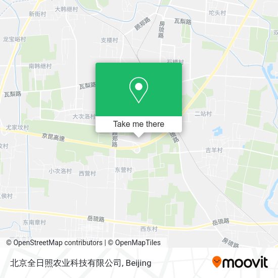 北京全日照农业科技有限公司 map
