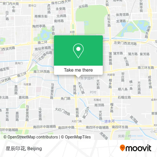 星辰印花 map