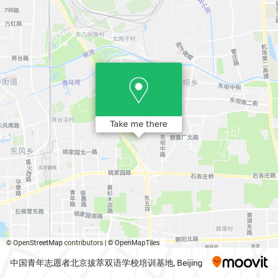 中国青年志愿者北京拔萃双语学校培训基地 map
