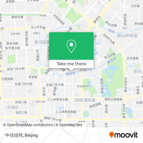 中信信托 map