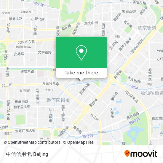 中信信用卡 map