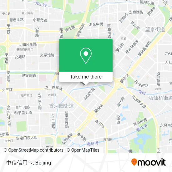 中信信用卡 map