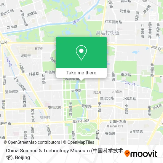 China Science & Technology Museum (中国科学技术馆) map