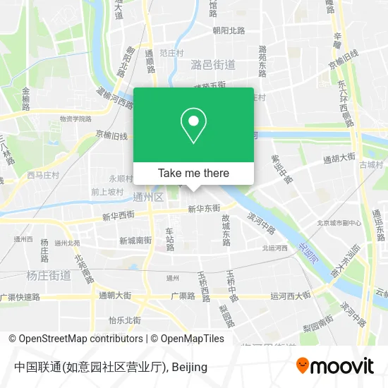 中国联通(如意园社区营业厅) map