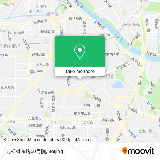 九棵树东路50号院 map