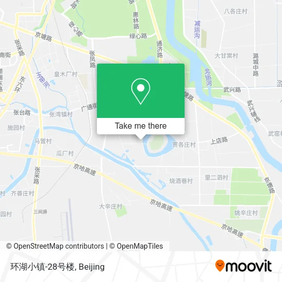 环湖小镇-28号楼 map