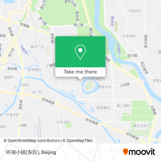 环湖小镇(东区) map
