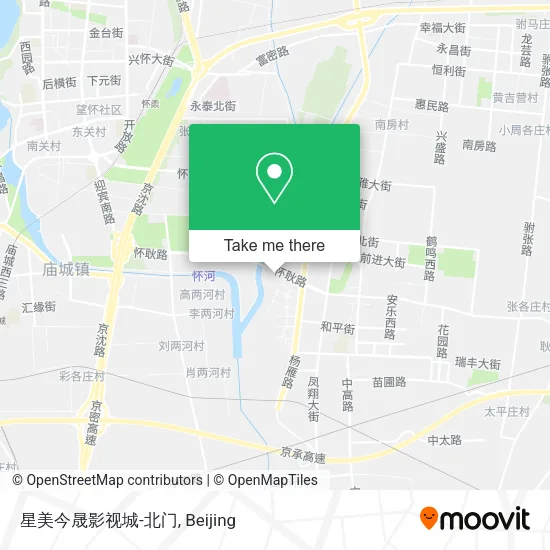 星美今晟影视城-北门 map
