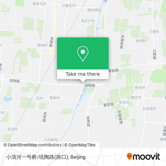 小清河一号桥/琉陶路(路口) map