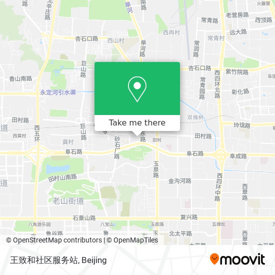 王致和社区服务站 map