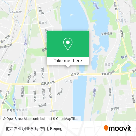 北京农业职业学院-东门 map