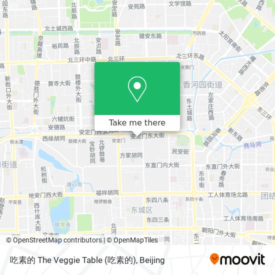 吃素的 The Veggie Table map