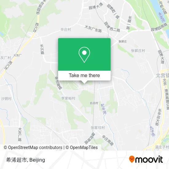 希浠超市 map