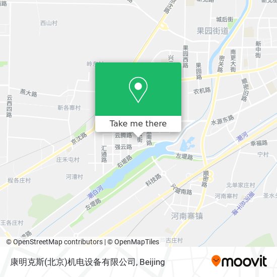 康明克斯(北京)机电设备有限公司 map