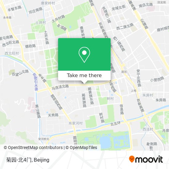 菊园-北4门 map