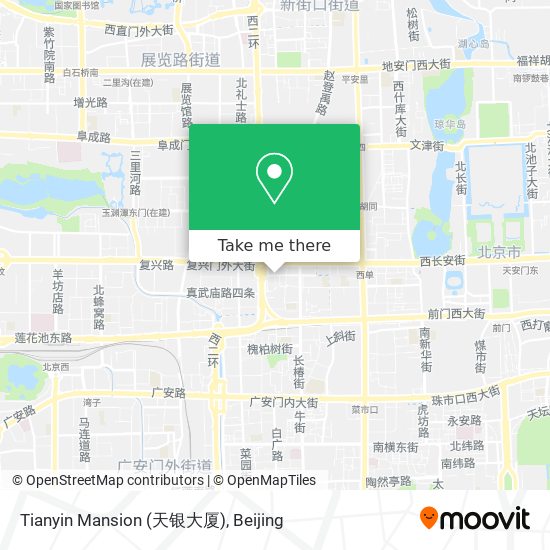 Tianyin Mansion (天银大厦) map