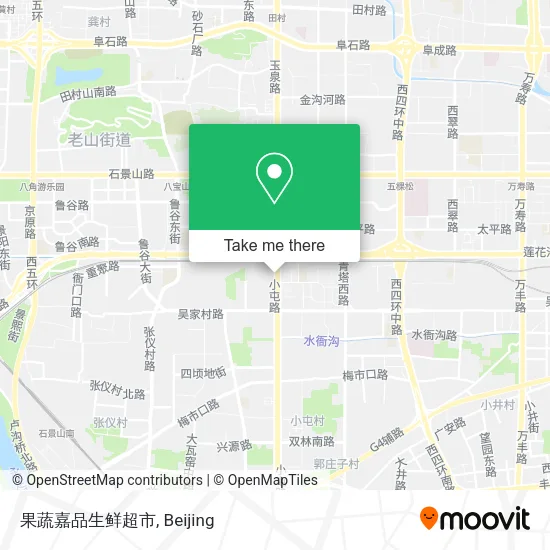 果蔬嘉品生鲜超市 map