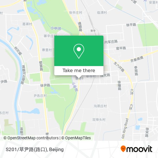 S201/草尹路(路口) map