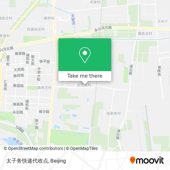 太子务快递代收点 map
