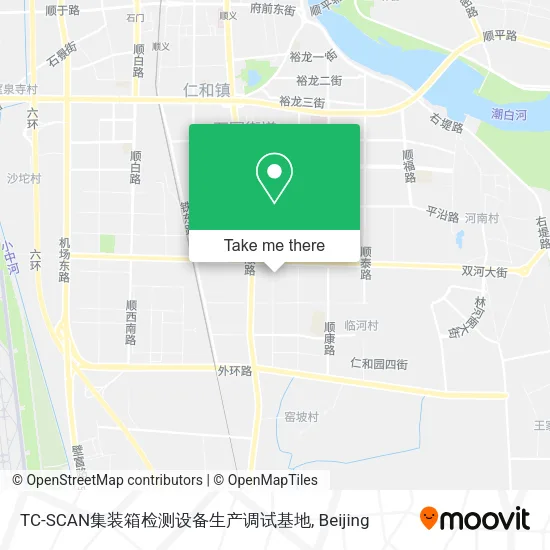 TC-SCAN集装箱检测设备生产调试基地 map