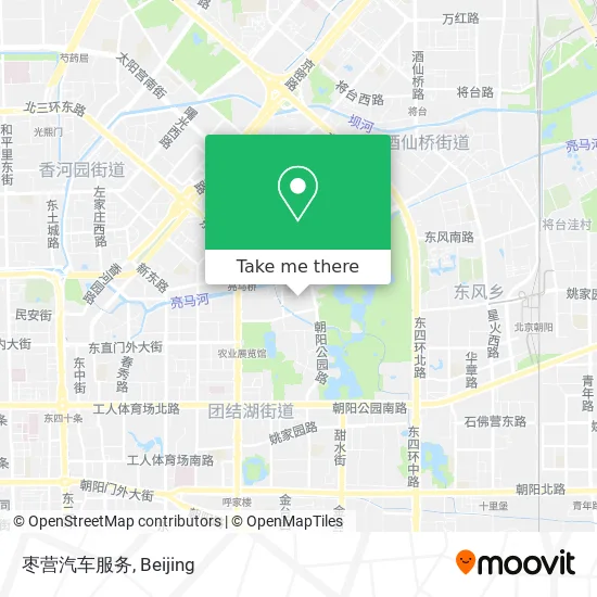 枣营汽车服务 map