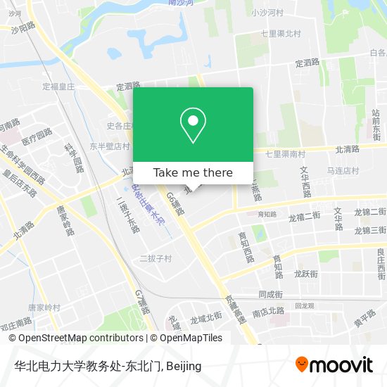 华北电力大学教务处-东北门 map