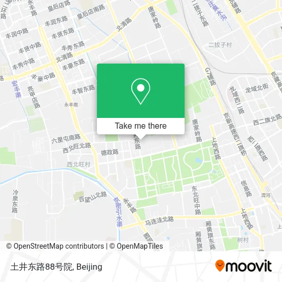 土井东路88号院 map
