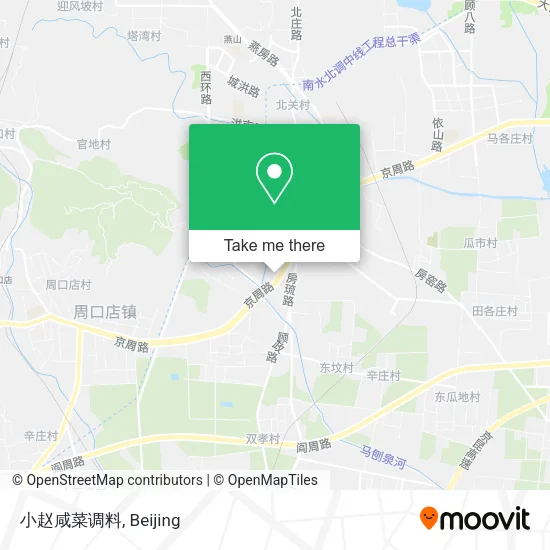 小赵咸菜调料 map