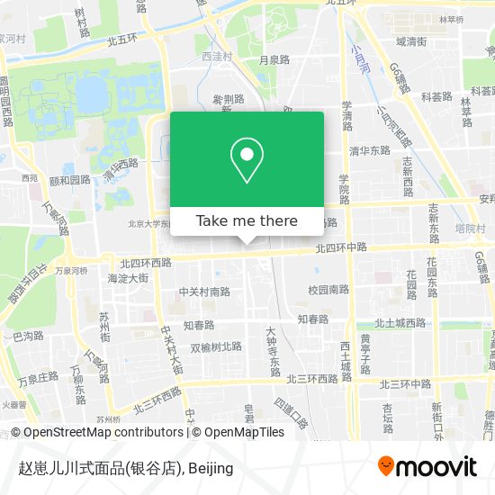 赵崽儿川式面品(银谷店) map