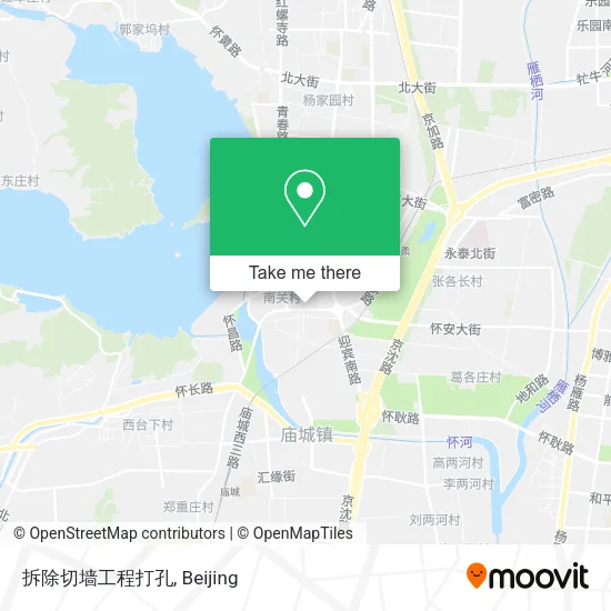 拆除切墙工程打孔 map