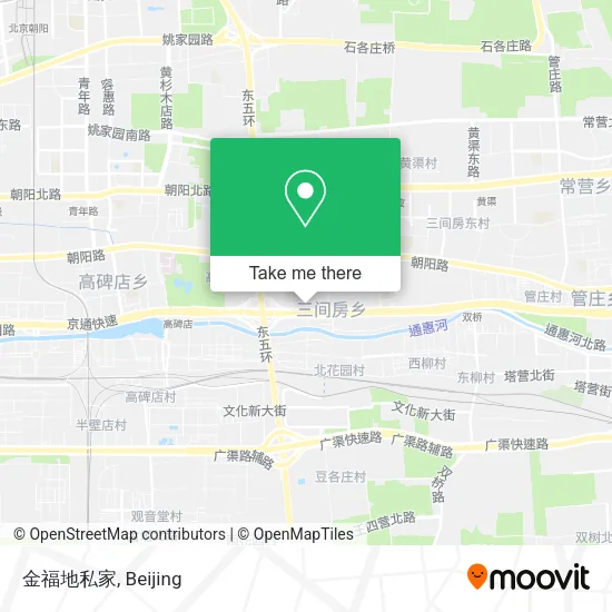 金福地私家 map
