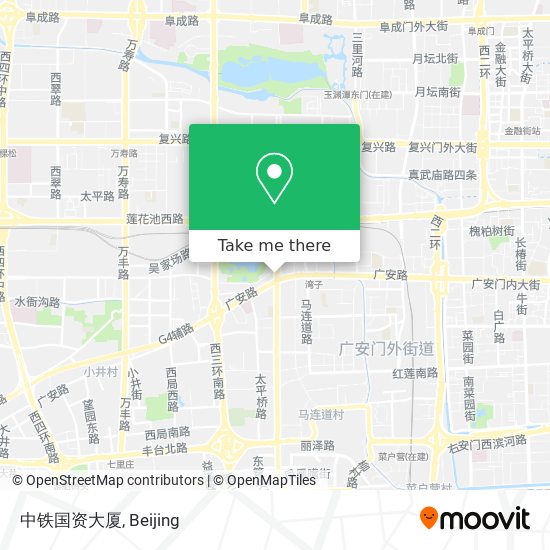 中铁国资大厦 map