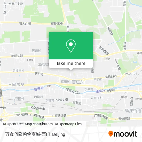 万鑫佰隆购物商城-西门 map