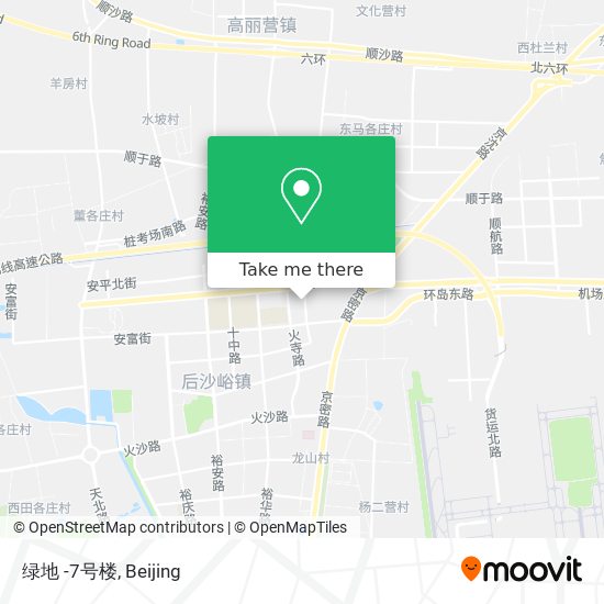 绿地 -7号楼 map