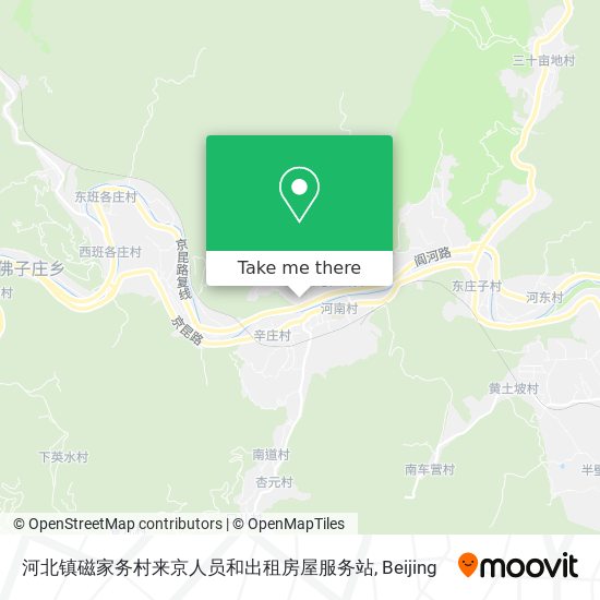 河北镇磁家务村来京人员和出租房屋服务站 map