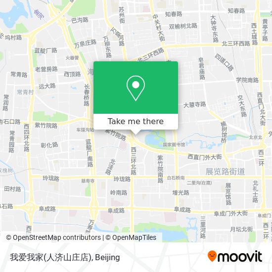 我爱我家(人济山庄店) map