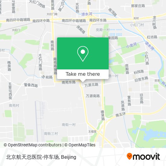 北京航天总医院-停车场 map