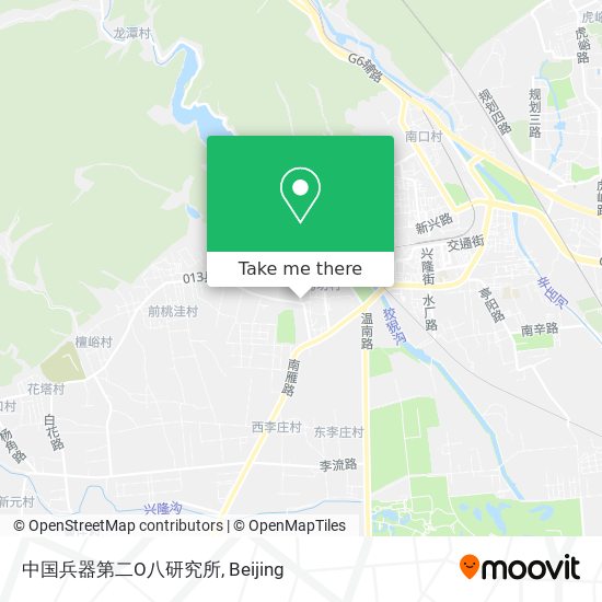 中国兵器第二O八研究所 map