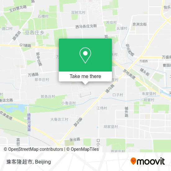 豫客隆超市 map