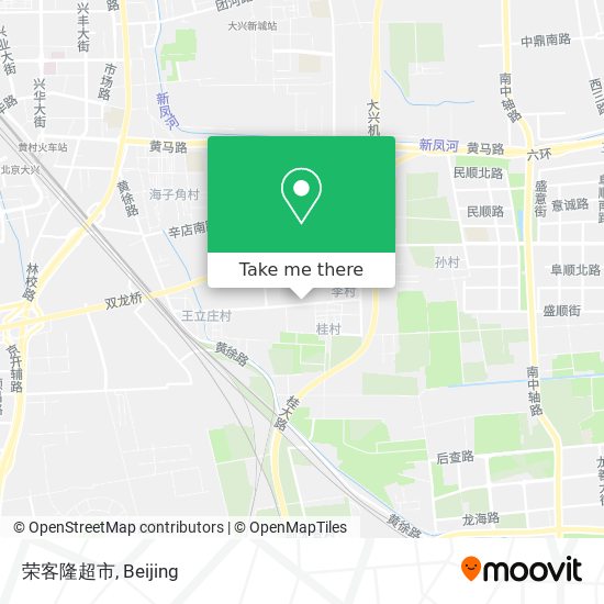 荣客隆超市 map