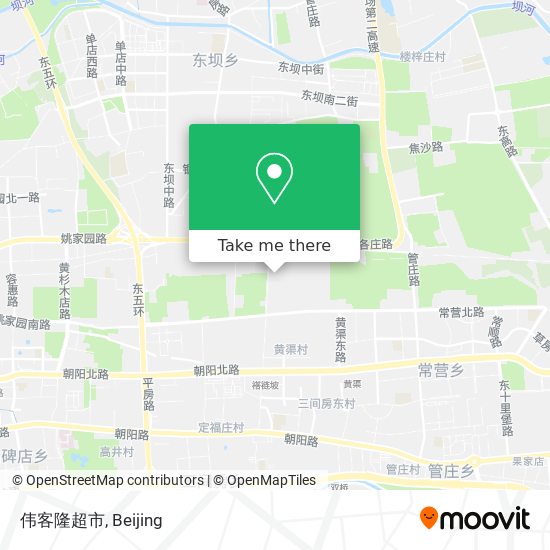伟客隆超市 map
