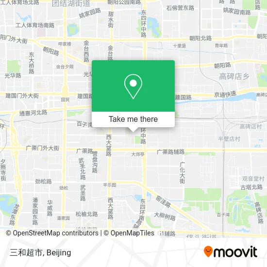 三和超市 map