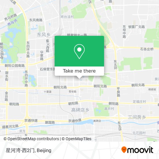 星河湾-西2门 map