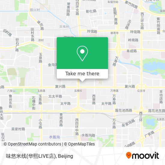 味悠米线(华熙LIVE店) map