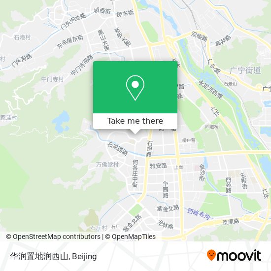 华润置地润西山 map