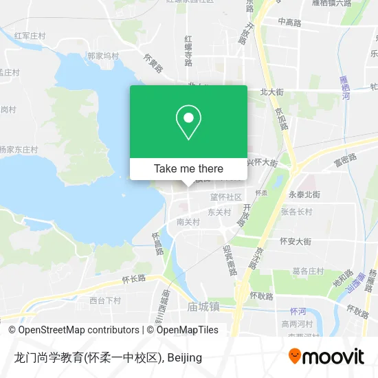 龙门尚学教育(怀柔一中校区) map