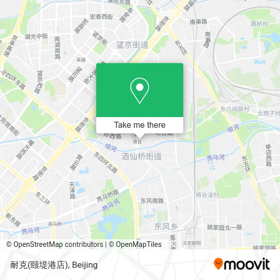 耐克(颐堤港店) map
