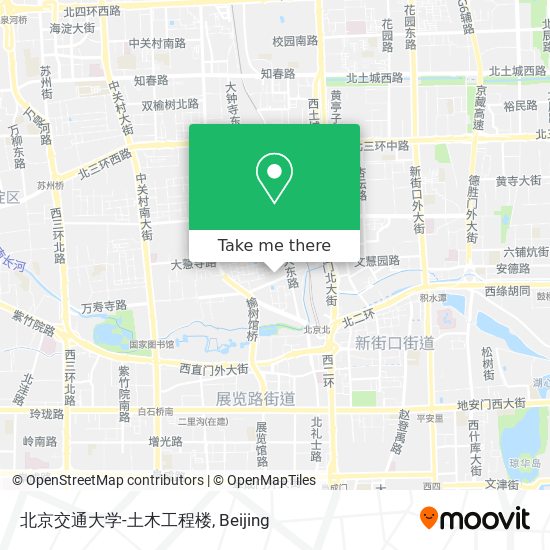 北京交通大学-土木工程楼 map